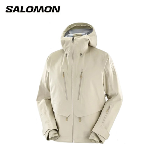 サロモン SALOMON スキージャケット QST 3L SHELL JKT M (PLAZA TAUPE) LC1874600のサムネイル