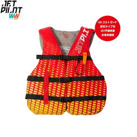 【楽天スーパーSALE】JETPILOT ジェットパイロット フローティングベスト THROTTLE 3-BUCKLE CGA NYLON VEST (ファイヤレッド) JA22127CGA [ss_11]