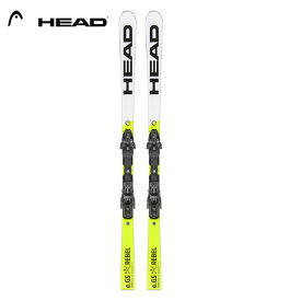 スキー板 ジュニア ヘッド HEAD 22-23モデル WCR e.GS Rebel Team SW RP WCR T (wh/nyw) （金具付）314012 [旧モデルスキー] 145 152 159[ポイント5倍]