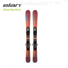 [旧モデルスキー] エラン ELAN MAXX ORANGE JRS + EL 4.5 GW CA JRS (金具付) ジュニア 23-24モデル[ポイント5倍]