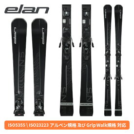 エラン ELAN プライムタイム ブラックエディション PRIMETIME N5W BLACK EDITION + ELW 11.0 GW SHIFT (金具付) レディース ACBLVV25 [スキー板] [25-26] [2026] [旧モデルスキー]