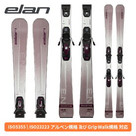 エラン ELAN プライムタイム PRIMETIME N3W + EL 9.0 GW SHIFT (金具付) レディース ACDLWS25 [スキー板] [25-26] [2026] [旧モデルスキー]