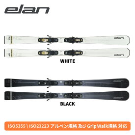 エラン ELAN プライムタイム PRIMETIME N2W + EL 9.0 GW SHIFT (金具付)(WHITE / BLACK) レディース ACELWY25 [スキー板] [25-26] [2026] [旧モデルスキー]