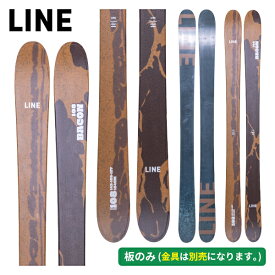 ライン LINE ベーコン108 BACON 108 (板のみ) LN250928 [スキー板] [25-26] [2026] [旧モデルスキー]