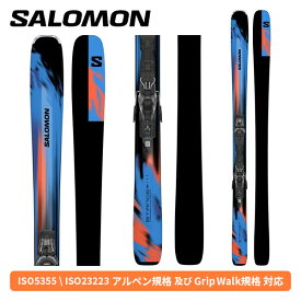 スキー板 2026 サロモン SALOMON スタンス STANCE 84+M11 GW (金具付) オールマウンテン [25/26]