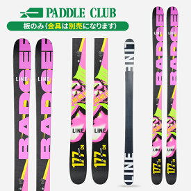 ライン LINE HONEY BADGER (板のみ) ハニーバッジャー フリースタイル [LN240190005] スキー板 24-25 [旧モデルスキー]