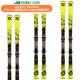 フォルクル VOLKL RACETIGER SL + RMOTION3 12 GW (金具付) レースタイガー レーシング 基礎スキー [V2410004000170] スキー板 24-25 [旧モデルスキー]