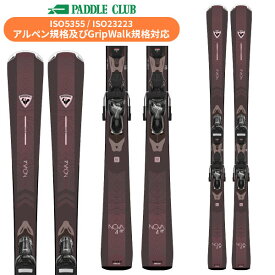 ロシニョール ROSSIGNOL NOVA 4 + XPRESS W 10 GW (金具付) ノバ オールコンディション レディース RANPV02 スキー板 24-25 [旧モデルスキー]