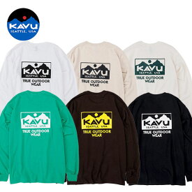 カブー KAVU True Logo LS Tee トゥルーロゴ LS Tee メンズ 長袖 19823029038