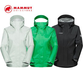 マムート MAMMUT Microlayer 2.0 HS Hooded Jacket AF Women[1010-28661][2025SS][レディース][ハードシェル][雨具][レインウエア] [mm26_07]