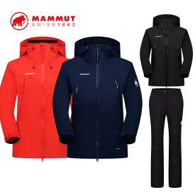 マムート MAMMUT Masao Light Rain-Suit AF Women マサオ ライト レイン スーツ[1010-31360][2025SS][レディース][ハードシェル][雨具][レインウエア] [mm26_07]