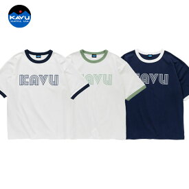 【在庫処分セール】カブー KAVU Twist Logo Ringer Tee 19822228152007[25SS][Tシャツ] [sale_item]