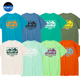 【在庫処分セール】カブー KAVU True Logo Tee 19822238018009[25SS][Tシャツ] [sale_item]