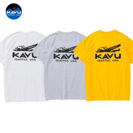 【在庫処分セール】カブー KAVU Air Ticket Tee 19822246046009[25SS][Tシャツ] [sale_item]