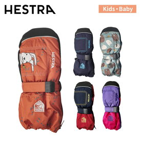 スキーグローブ ヘストラ HESTRA ベビー ジップ プリマロフト ロング BABY ZIP PRIMALOFT LONG 36421 [25/26] [2026][ポイント10倍]