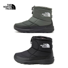 スノーシューズ ザ・ノース・フェイス THE NORTH FACE Nuptse Bootie WP Logo Short ARCTIC GRIP ヌプシ ブーティ ウォータープルーフ ロゴ ショート アークティックグリップ NF52485P