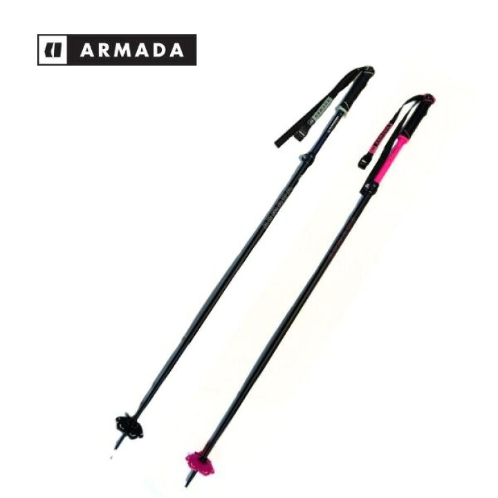 楽天市場】アルマダ ARMADA スキーポール ストック アジャスタブル AK 