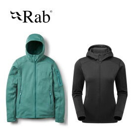 ラブ Rab モデュラスフーディー ウィメンズ Modulus Hoody Wmns フリース ミドルレイヤー レディース QFG-16 [女性用モデル]