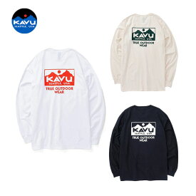 カブー KAVU LS TRUE Logo Tee トゥルーロゴ ロングスリーブTシャツ メンズ 19822326