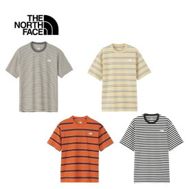 ザ・ノース・フェイス THE NORTH FACE メンズ マルチボーダー Tシャツ S/S Multi Border Tee NT32455 [SALE]