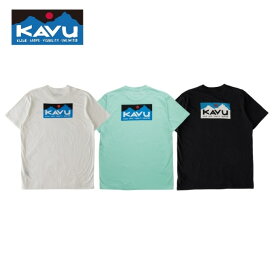 カブー KAVU Klear Above Etch Art クリア・アバブ・エッチング・アート [26SS] メンズ Tシャツ