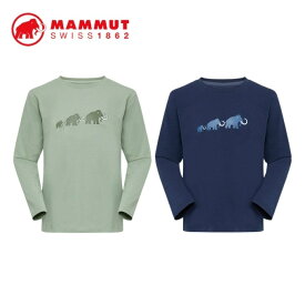 マムート MAMMUT マムート コア ロングスリーブ キッズ ロゴ Mammut Core Longsleeve Kids Logo 1016-02230 [mm26_07]
