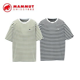 マムート MAMMUT マムート ストライプ Tシャツ アジアンフィット Mammut Stripe T-Shirt AF 1017-07450 [mm26_07]