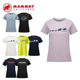 マムート MAMMUT QD ロゴ プリント Tシャツ アジアンフィット ウーマン QD Logo Print T-Shirt AF Women 1017-02022 [mm26_07]
