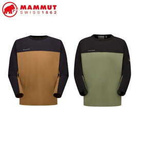 マムート MAMMUT コンフォート クルー ネック アジアンフィット Comfort Crew Neck AF Men 2026SS 1011-02402 [mm26_07]