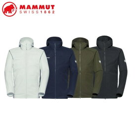 マムート MAMMUT グラナイト ソフトシェル フーデッド ジャケット アジアンフィット GRANITE SO Hooded Jacket AF Men 26SS 1011-00323 [mm26_07]