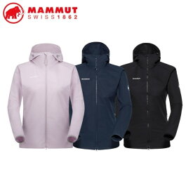 マムート MAMMUT グラナイト ソフトシェル フーデッド ジャケット アジアンフィット ウーマン GRANITE SO Hooded Jacket AF Women 26SS 1011-00333 [mm26_07]