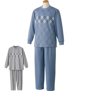 パジャマ ダンボールニット ルームウェア M L LL 春夏秋冬 メンズ 紳士 用