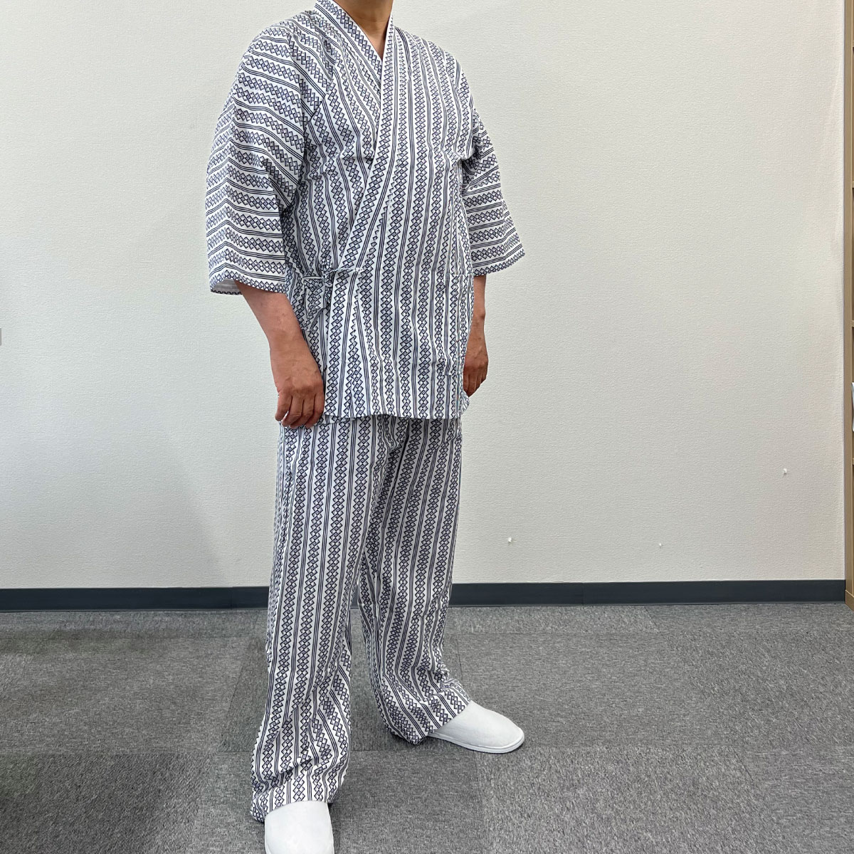 楽天市場】ガーゼ 作務衣 寝巻き 男性 日本製 綿100% 二重ガーゼ