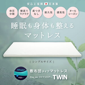 t@CGA[ TWIN X^_[h VOTCY 97×195×6cm I[V }bgX { ̈U 􂦂 y ʃo[Vu ~zc  ̍\ҕ ~}bg