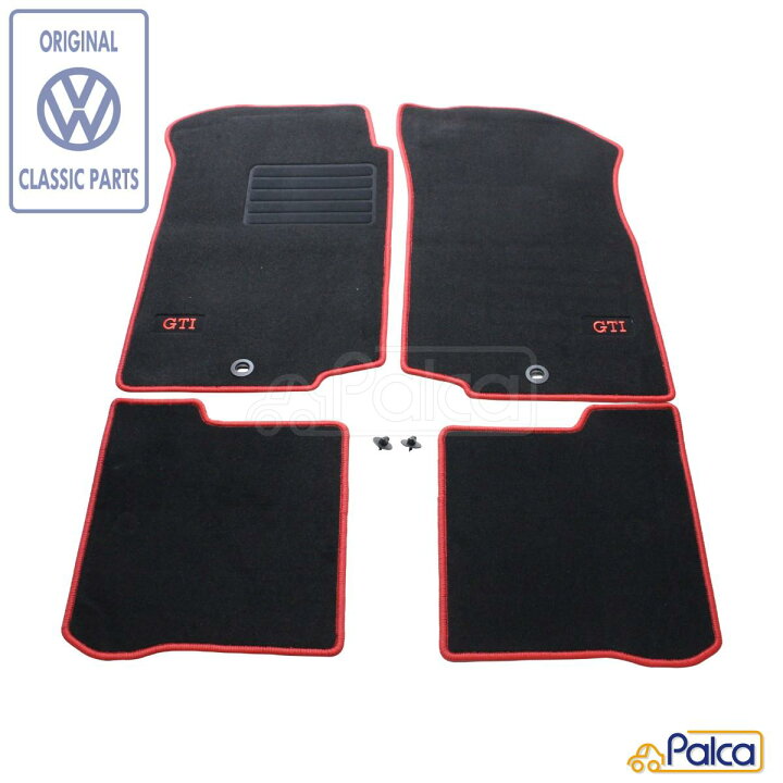 楽天市場】フォルクスワーゲン/VW フロアマット 4枚セット ゴルフ2/GTI 
