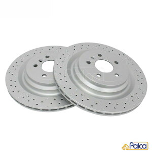 �����Z�f�X �x���c ���A �h�����h �u���[�L���[�^�[ 2�� 345X22mm �h�K PRO W166/ML350 ML350AMG ML350Blue | W166/GL550 GL350Blue | TEXTAR�� 1664230312