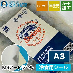 MSアートラベル「冷食用」A3