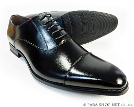 Oxford Field 内羽根ストレートチップ（キャップトゥ）ビジネスシューズ 黒 ワイズ3E（EEE）28cm（28.0cm）、29cm（29.0cm）、30cm（30.0cm）【大きいサイズ（ビッグサイズ）メンズ 紳士靴】