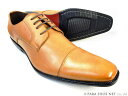 SABLINA VALENTINO（DECT）外羽根ストレートチップ ビジネスシューズ タン（キャメル）ワイズ3E（EEE） 28cm（28.0cm）、29cm（29.0cm）【大きいサイズ（ビッグサイズ）メンズ紳士靴】