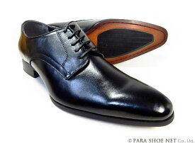 GERODI 本革 プレーントゥ ビジネスシューズ 黒 ワイズ 3E（EEE）28cm（28.0cm）、28.5cm、29cm（29.0cm）【大きいサイズ（ビッグサイズ）メンズ 革靴・紳士靴】