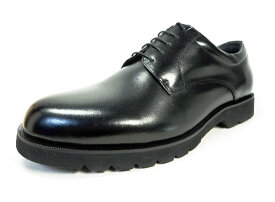 匠（TAKASHI）本革 プレーントゥ ビジネスシューズ 幅広甲高Gワイズ（6E/EEEEEE）黒［メンズ革靴・紳士靴・大きいサイズ（ビッグサイズ） 27.5cm、28cm（28.0cm）、28.5cm、29cm（29.0cm）、30cm（30.0cm）あり］