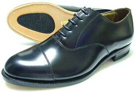 British Classic 本革底 ストレートチップ ビジネスシューズ 黒 3E（EEE）/メンズ・革靴・紳士靴
