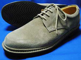 Rinescante Valentiano 本革スウェード プレーントウ ビジネスシューズ ダークベージュ 4E（EEEE）23cm（23.0cm）、23.5cm、24cm（24.0cm）【小さいサイズ（スモールサイズ）革靴・紳士靴】