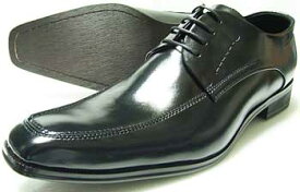 ASSUMED RANGE 本革使用 Uチップ ビジネスシューズ 黒 3E（EEE） 27.5cm、28cm（28.0cm）、29cm（29.0cm）、30cm（30.0cm）［大きいサイズ・革靴・紳士靴］