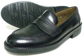 Mr.Cornell 本革 ローファー ビジネスシューズ 黒 22cm（22.0cm）、22.5cm、23cm（23.0cm）、23.5cm、24cm（24.0cm）/小さいサイズ・メンズ・革靴・紳士靴