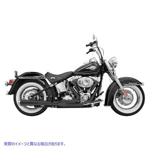  2:1 GL][Xg - ubN - O - \teC obT[jGL][Xg 2:1 Exhaust - Black - Long - Softail 12121J DRAG 18001155