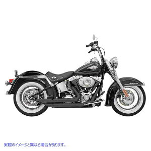  FireFlightGL][Xg - ubN - \teC obT[jGL][Xg FireFlight Exhaust - Black - Softail 12123B DRAG 18001157