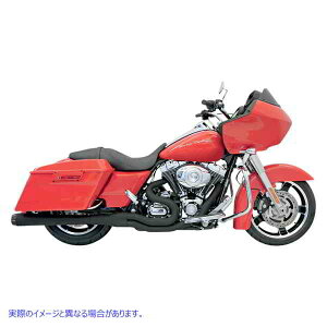  Road Rage 2F1 B4GL][XgVXe obT[j GL][Xg B4 2:1 Exhaust - Black - Megaphone FLH-747B DRAG 18001359