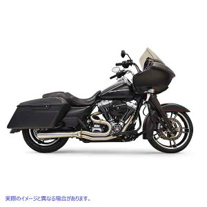 取寄せ Road Rage III 2:1エキゾーストシステム バッサーニ エキゾースト 2:1 Exhaust - Stainless Steel - Megaphone 1F12SS DRAG 18002172