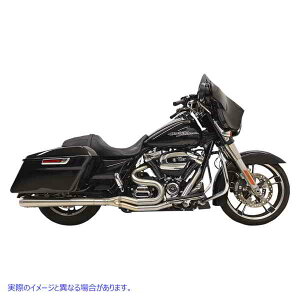 取寄せ Road Rage III Long 2:1ツーリングエキゾースト バッサーニ エキゾースト 2:1 Exhaust - Stainless Steel - Megaphone 1F21SS DRAG 18002199